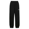 Mm6 Maison Margiela High-waist Cotton Joggers In Black