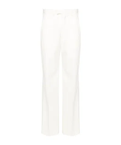 Mm6 Maison Margiela High-waist Tailored Trousers In Neutrals