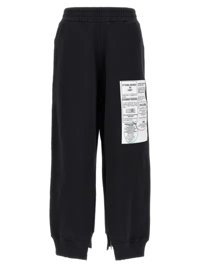 MM6 MAISON MARGIELA HIGH-WAISTED BRUSHED COTTON JOGGERS