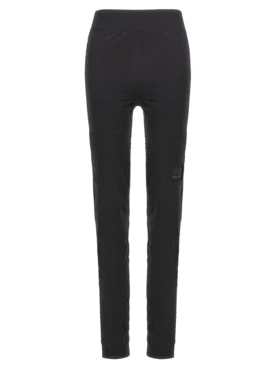 MM6 MAISON MARGIELA HIGH-WAISTED STRETCH TECH FABRIC LEGGINGS