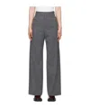 Mm6 Maison Margiela High-waisted Tailored Trousers In Black
