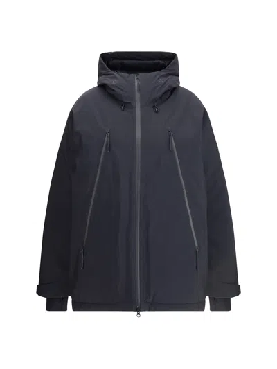 Mm6 Maison Margiela Hooded Parka Salomon X Mm6 In Blue
