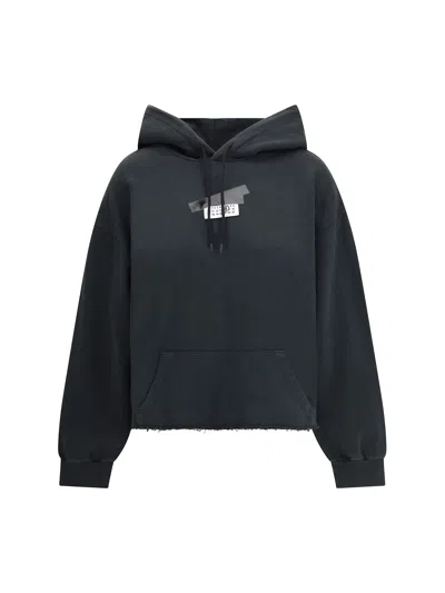 MM6 MAISON MARGIELA HOODED SWEATSHIRT