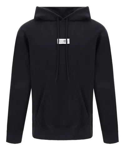 Mm6 Maison Margiela Hoodie In Black