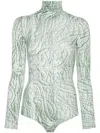Mm6 Maison Margiela Iguana Body In Green