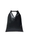 Mm6 Maison Margiela Small Japanese Triangle Bag In Black