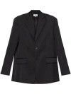 Mm6 Maison Margiela Panelled Jacket In Black