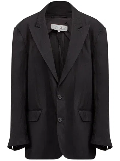 Mm6 Maison Margiela Jacket Clothing In Black