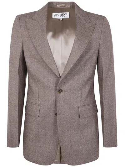 Mm6 Maison Margiela Jacket Clothing In Brown