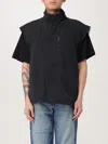 Mm6 Maison Margiela Two-tone Gilet In Black