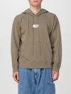 Mm6 Maison Margiela Numeric Logo Sweatshirt With Seven In Grün