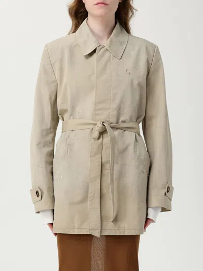 Mm6 Maison Margiela Jacket  Woman Color Beige In Sand