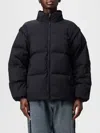 Mm6 Maison Margiela Numeric Signature Mm6 Embroidery Down Jacket In Black