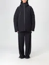 Mm6 Maison Margiela Black Salomon Edition Heavy Sports Down Jacket In Black