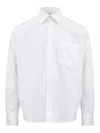 Mm6 Maison Margiela Detachable-collar Shirt In White
