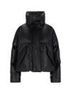 Mm6 Maison Margiela Pleather Puffer Jacket