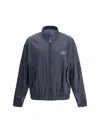 Mm6 Maison Margiela Mm6 X Salomon Waterproof Jacket In Blue