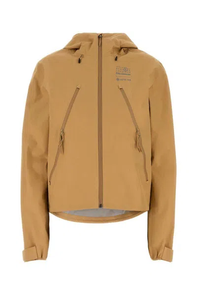 Mm6 Maison Margiela Jackets And Vests In Yellow
