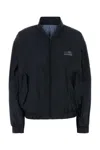Mm6 Maison Margiela Black Nylon Mm6 X Salomon Jacket In Black