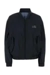Mm6 Maison Margiela Black Nylon Mm6 X Salomon Jacket In Black