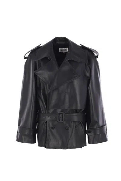 Mm6 Maison Margiela Jackets In Blue