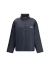 Mm6 Maison Margiela Quilted Half Zipped Jacket Salomon X Mm6 In Blue