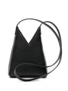 Mm6 Maison Margiela Japanese Calf-leather Totebag In Black
