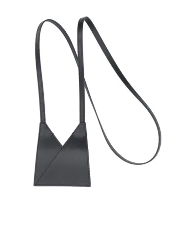 Mm6 Maison Margiela Japanese 6 Mini Crossbody Bag In Black