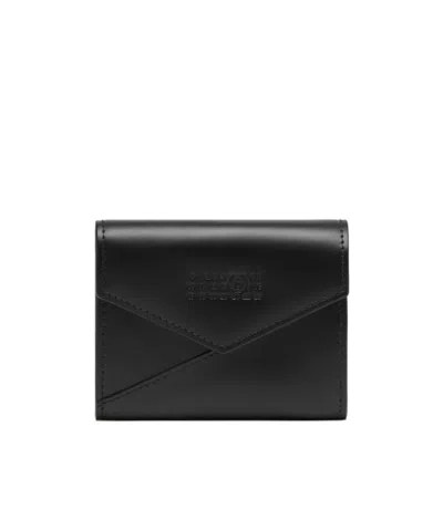 Mm6 Maison Margiela Japanese 6 Wallet In Black