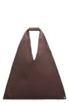 Mm6 Maison Margiela Japanese Bag Classic In Eco-leather In Burgundy