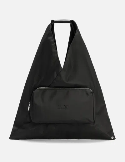 Mm6 Maison Margiela Japanese Mediun Tote Bag In Black