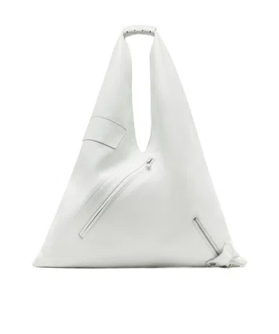 Mm6 Maison Margiela Japanese Bag Classic Medium In White