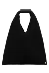 Mm6 Maison Margiela Small Japanese Canvas Tote Bag In Black