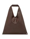 Mm6 Maison Margiela Small Japanese Tote Bag In Brown