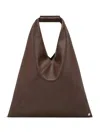 Mm6 Maison Margiela Small Japanese Tote Bag In Brown