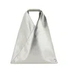 Mm6 Maison Margiela Japanese Bag Small In Silver