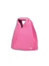 Mm6 Maison Margiela Japanese Bucket Bag In Carmine Rose
