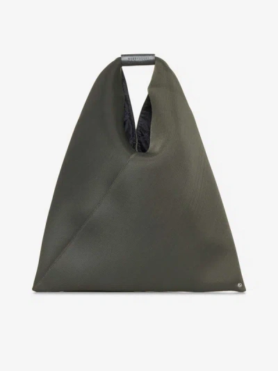 Mm6 Maison Margiela Japanese Canvas Bag In Shark Grey