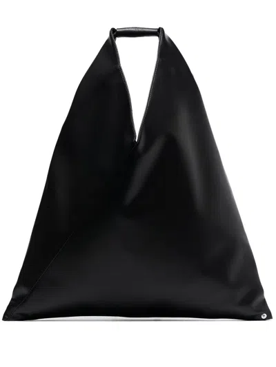 Mm6 Maison Margiela Japanese Classic Handbag In Black
