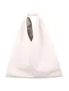 Mm6 Maison Margiela Japanese Classic Leather-effect Bag In White