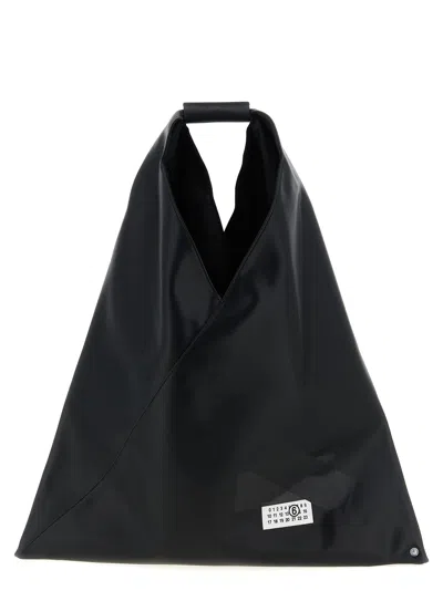 Mm6 Maison Margiela Japanese Classic Medium Handbag In Black