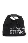 Mm6 Maison Margiela Mm6 By Maison Margiela Japanese Distinctive Fabric Finish Crossbody Bag In Black