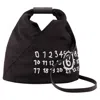 Mm6 Maison Margiela Mm6 By Maison Margiela Japanese Distinctive Fabric Finish Crossbody Bag In Black