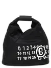 Mm6 Maison Margiela Mm6 By Maison Margiela Japanese Distinctive Fabric Finish Crossbody Bag In 黑色的