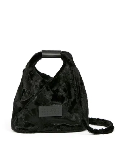 Mm6 Maison Margiela Japanese Crossbody Bag In Black