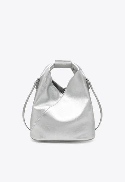Mm6 Maison Margiela Japanese Crossbody Bag In Silver