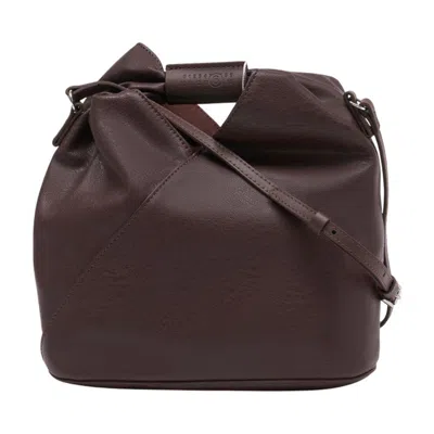 Mm6 Maison Margiela Japanese Crossbody In Burgundy