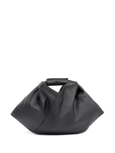 【関税＆送料込み】Mm6 Maison Margiela Japanese Draped Mini MM6 Maison Margiela Mini Japanese Draped Grainy Leather Top