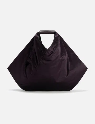 Mm6 Maison Margiela Japanese Draped Tote In Brown