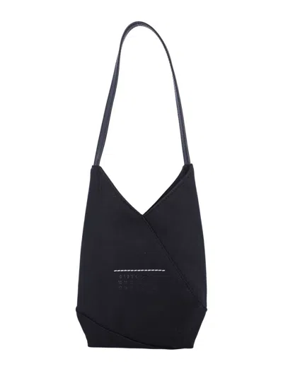 Mm6 Maison Margiela Mm6 By Maison Margiela Japanese Egg Bag In Black